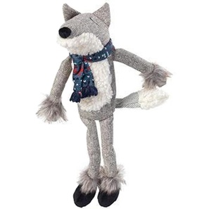 Jouet pour chien de qualité supérieure House of Paws Grey Woodland Fox - Product Image 1