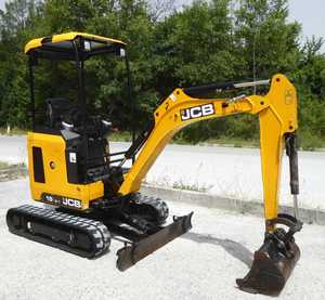 รถขุดขนาดเล็ก JCB 18 Z-1 แบบตีนตะขาบ ใช้ระบบไฮดรอลิก เหมาะสำหรับงานก่อสร้าง ฟาร์ม และสวน - Product Image 4