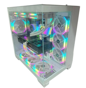 สินค้าใหม่เกรดอุตสาหกรรมแบบทำมือ RTX 4080ซูเปอร์อินเทลสำหรับ I9 14900K 64GB 4TB สีขาว oem/odm พีซีเกมปรับแต่งได้ - Product Image 2