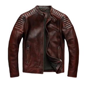 Veste en cuir pour homme, séchage rapide, meilleure arrivée, respirante, qualité supérieure, légère, logo personnalisé, service OEM, veste en cuir pour homme - Product Image 1
