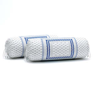 BLOCKS INDIA Ensemble Diwan en coton 8 pièces Drap de lit imprimé Deewan avec 1 drap de lit et housse à 2 traversins pour salle de séjour - Product Image 3