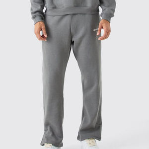 ชุดวอร์มพิมพ์ลาย2ชิ้นชุดวอร์มผ้าฝ้ายขนแกะ100% ธรรมดาชุดวอร์มสำหรับผู้ชายกำหนดได้เองบริการ OEM - Product Image 6