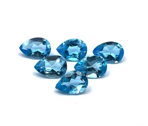 ลูกปัดหินบุษราคัมขนาด7x9มม. ตัดเป็นพลอยบุษราคัมแบบเหลี่ยมเพชรพลอยธรรมชาติสำหรับทำเครื่องประดับในราคาโรงงาน - Product Image 4