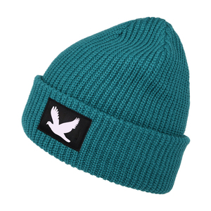 Gorro de Punto de Color Liso, Estilo Moderno, para Hombre y Mujer, Ropa Casual de Calle, Gorros de Punto para Adultos, 100% Acrílico - Product Image 1