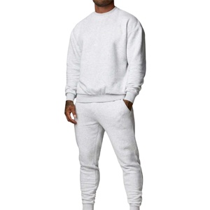 Ensemble de survêtement à col rond Jogging Survêtements de sport Ensemble, survêtements vierges Vente en gros Joggers Crewneck Survêtements pour hommes - Product Image 1