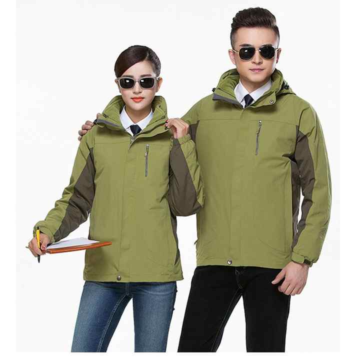 Manufacturer Custom Men's Outdoor Sports Windbreaker Jacket for Winter Waterproof Logo Decoration Ski Hiking Fishing Knitted