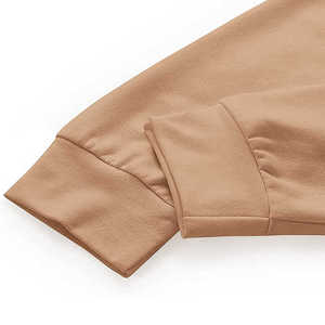 Sudadera Corta de Invierno Personalizada para Mujer, Ecológica, Impermeable, 100% Algodón, Informal, Holgada, con Capucha y Logotipo Frontal - Product Image 4