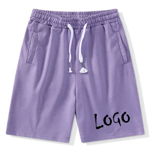 Pantalones Cortos Deportivos para Gimnasio, Ropa de Entrenamiento, Pantalones Cortos Deportivos de Compresión Personalizados, Spandex/Algodón, Ligeros, de Secado Rápido, con Cordón Ajustable - Product Image 5