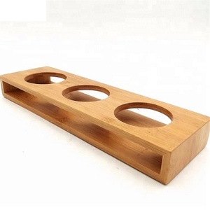 Cubiertos de madera de último diseño y soporte de vidrio para vino/Bier Soporte de papel tisú de cocina Utensilios Cuchara Caddy Almacenamiento - Product Image 2