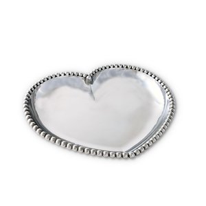 Meilleure vente plateau d'affichage en aluminium en forme de coeur perlé à bas prix avec personnalisation du logo - Product Image 1