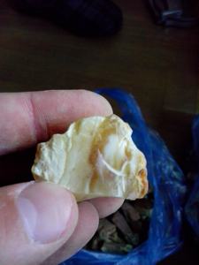 Ámbar Natural Grado AAA Imperial Tiger Blanco Opalescente Corte Octogonal para Joyería - Product Image 5