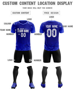 Uniforme de football à séchage rapide personnalisé pour hommes, maillot de football à sublimation de haute qualité pour l'entraînement sportif - Product Image 4