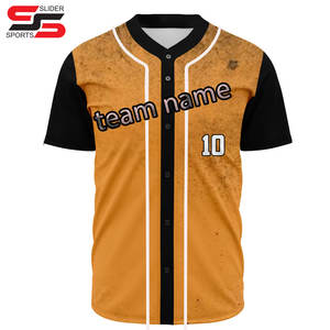 Chemises de baseball brodées avec impression de logo personnalisé de haute qualité Maillot de softball pour hommes Maillot de baseball sublimé - Product Image 5
