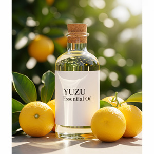 Чистое Натуральное эфирное масло Yuzu холодного отжима, терапевтическое Цитрусовое фруктовое масло для ароматерапии, уход за кожей и диффузор - Product Image 2