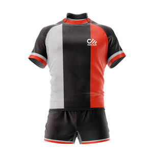 Uniforme de rugby de fabricant élevé nouveauté dernière conception uniforme de rugby uniforme de rugby de haute qualité - Product Image 4