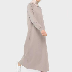 Sweat-shirts à capuche islamiques longs de qualité supérieure 2025 pour femmes, mode élégante, longueur longue, sweats à capuche musulmans - Product Image 6