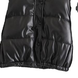 Latest Design Women's Short Puffer Jacket High Quality Custom Made with Logo Winter Zipper Breathable Plus Size Jacket 2026 - Product Image 6