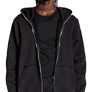 Ropa de invierno y otoño Algodón Fleece Heavyweight Full Zip up Hoodie 2025 Nueva llegada Ropa casual Full Zip up Hoodies - Product Image 4