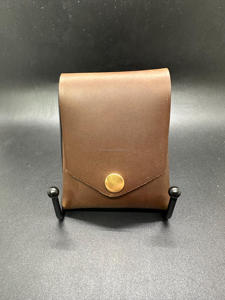 Luxury Full Grain Leather Stitchless <b>Wallet</b> Slim Minimalist <b>RFID</b> <b>Blocking</b> Card Holder Custom Logo Bulk Supply LSSW-0033 - Product Image 5