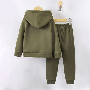 Ensembles de vêtements pour enfants garçons Vêtements d'hiver Logo imprimé personnalisé Ensembles de vêtements pour enfants garçons Survêtement en coton pour garçons à vendre - Product Image 2