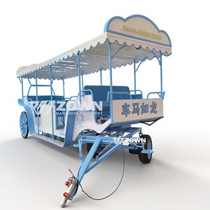 Nuevo Carro de Caballos Eléctrico Clásico de 4 Ruedas para Bodas y Turismo en Venta - Product Image 1