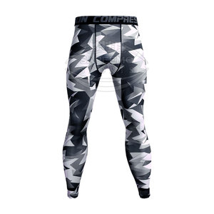 Pantalones de Compresión para Hombre, Alta Elasticidad, Ajustables, Largos, para Gimnasio, Entrenamiento, Fitness, Running, Ropa Deportiva, Ajuste Delgado, Elásticos - Product Image 3