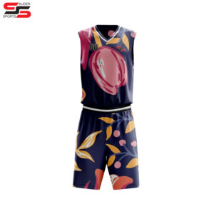 Uniforme de baloncesto para hombre de alta calidad al por mayor en dos tonos Jersey y uniforme de baloncesto conjunto corto - Product Image 1