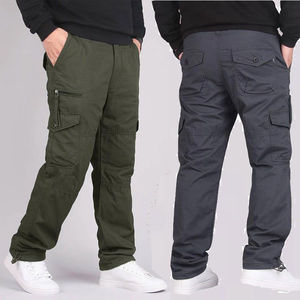 Pantalones Cargo para Hombre, Talla XL, Casuales, con Múltiples Bolsillos, Ropa de Invierno, Cintura Elástica, Nuevo Estilo Recto - Product Image 2