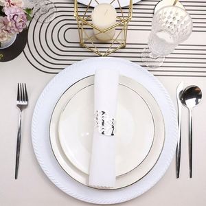 Plats Pour La Décoration De Mariage <span class=keywords><strong>Service</strong></span> En <span class=keywords><strong>Porcelaine</strong></span> Plat A Fruits Transparent Plastique Diner Les Evenements - Product Image 4