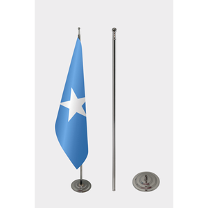 Official Interior Somalia <b>Flag</b>-Digital Printing 3x5ft Aluminum <b>Pole</b> Plastic or Silk Material - Product Image 2
