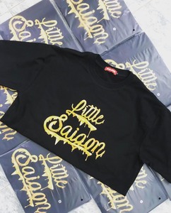เสื้อยืดคอกลมผ้าคอตตอน100% แห้งเร็วพิมพ์ลายกราฟิกขนาดใหญ่มีลวดลายสำหรับทุกเพศเวียดนาม - Product Image 5