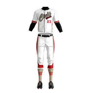 Camiseta y pantalón de softball para hombre, Camiseta y pantalón de béisbol totalmente personalizados para mujer, con botones completos - Product Image 5