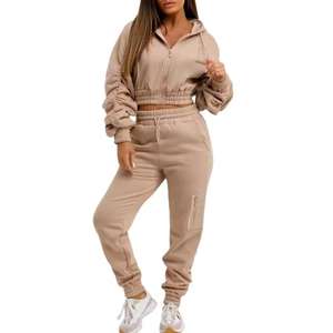 ชุดวอร์มเล่นกีฬามีฮู้ดสำหรับผู้ชายทรงแบ็กกี้พิมพ์ลายน้ำหนักเบา2ชิ้นโอเวอร์ไซส์ - Product Image 5