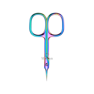 Ciseaux à cuticules droits portables en acier inoxydable de haute qualité, outil de manucure et pédicure de précision, durable et tranchant pour le soin des ongles - Product Image 5