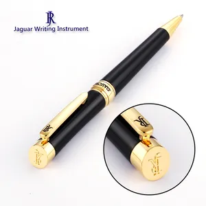JR4015促销豪华圆珠笔书写倾斜3D标志顶级定制笔商务礼品