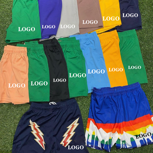 Nom personnalisé Logo Shorts de sport Running Gym Fitness Nets Shorts Basketball Mesh Shorts - Product Image 6