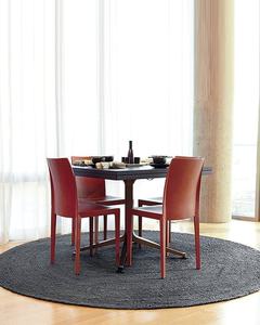 Tapis en jute marocain de haute qualité fait à la main tapis abstrait en coton de jute noir tapis en jute rouge pour ensembles de salon paillasson en peluche - Product Image 1