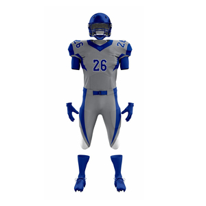 Unique Quality 100% Polyester American Football Uniform Short Sleeve Custom Team Name Breathable Quick Dry <b>Cheap</b> Price Sale - Product Image 1