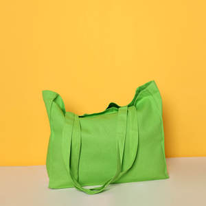 ถุงชอปปิ้งผ้านิ่มพร้อมพื้นด้านล่างกว้างใช้ในชีวิตประจำวันสำหรับทุกวัย - Product Image 4