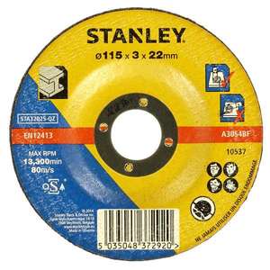 Disque abrasif pour la découpe des métaux Stanley, pour l'utilisation avec des outils et des équipements - Product Image 1