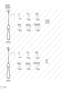 Koerte เครื่องดึงกลับสแตนเลสสตีลทู่ (26X40มม.) ด้ามจับแนวตั้งทู่ทนทานเครื่องมือผ่าตัดสำหรับศัลยกรรมกระดูก - Product Image 5