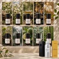 Kit d'échantillons d'huiles parfumées sans eau 10x10ml pour diffuseur d'air froid, parfum longue durée, recharge d'arôme CVC pour espaces commerciaux