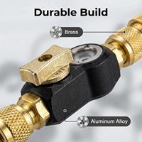 Outil de dépose de valve et adaptateur de conversion 5/16 pour R22 R410A R134A – Outil de dépose de valve CVC