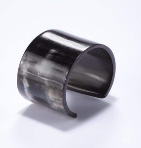 Trending <b>African</b> Style Natural Polished Eco-Friendly Modern Buffalo Horn Bracelets Bangles Hand Jewelry Handcrafted Crescent - Product Image 5