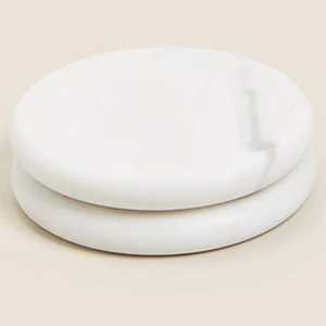 High Quality Classic Hexagonal Seagrass <b>Drink</b> <b>Coaster</b> Natural Marbled Insulation Stone <b>Coaster</b> for Home Table Use Carton - Product Image 5