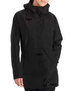 Hot Selling Women's Essential Lightweight <b>Waterproof</b> Jacket 100% Polyester Imported <b>Zipper</b> Closure Sourcing From Bangladesh - Product Image 4