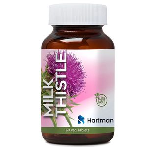 Cápsulas de cardo mariano con extracto de silimarina compatible con la desintoxicación y protección del hígado adulto seguro para mujeres embarazadas - Product Image 1