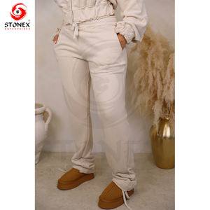 Vêtements de sport personnalisés de haute qualité, haut de sport en coton molletonné pour femmes, sweat-shirts à capuche, pantalons de survêtement, ensembles de survêtement - Product Image 4