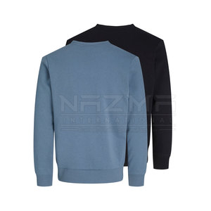 Sudaderas de Cuello Redondo de Color Sólido para Invierno - Sudadera Personalizada con Logotipo, de Alta Calidad, de Algodón y Poliéster, Transpirable, de Corte Regular - Product Image 2