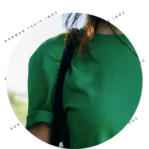 Camiseta de gran tamaño de manga larga Vintage personalizada para hombre, informal, 100% de algodón, ajuste lavado con hombros caídos, estilo Formal - Product Image 4